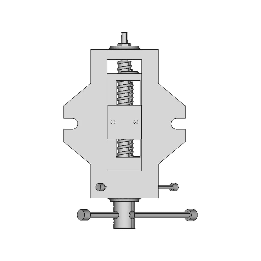 🔩 3D Printed Vice For Accurate Alignment 🛠️ - Standard Mechanical Component_90_0_degree_snapshot