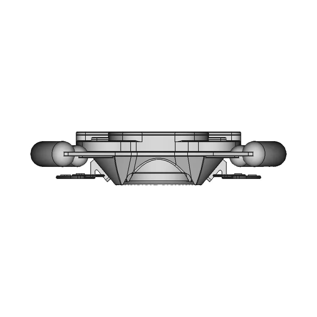 Hyper Yolk-Type Race Steering Wheel | 3D Engineering Design File_90_0_degree_snapshot