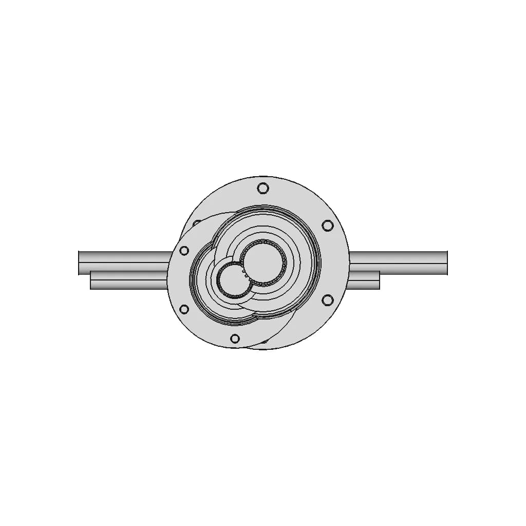 Car Differential Gearbox | 3D Cad Model For Automotive Engineering ⚙️🔧 - Standard Mechanical Component_0_270_degree_snapshot