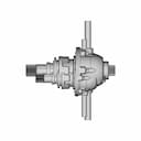 Car Differential Gearbox | 3D Cad Model For Automotive Engineering ⚙️🔧 - Standard Mechanical Component_90_0_degree_snapshot