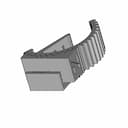 Gear Pinion Mobile Holder | 3D Printed & Designed For Functionality | 3D Engineering Design File_60_30_degree_snapshot