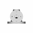 #122 Flange Tube Connector | Fusion | Projeto Raiz - Standard Mechanical Component_90_0_degree_snapshot