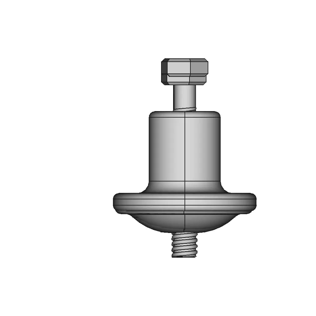 Quick Acting Knob | High-Quality CAD Model_0_0_degree_snapshot
