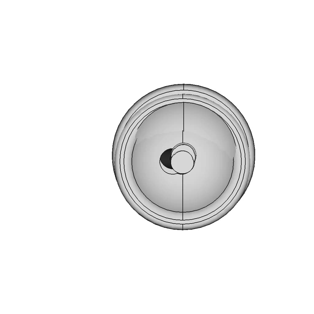 Quick Acting Knob | High-Quality CAD Model_90_0_degree_snapshot