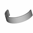 Razer Kraken X Lite Head Bow - Downloadable CAD Representation_60_30_degree_snapshot