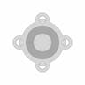#121 Flange | Fusion | Projeto Raiz | High-Quality CAD Model_0_0_degree_snapshot