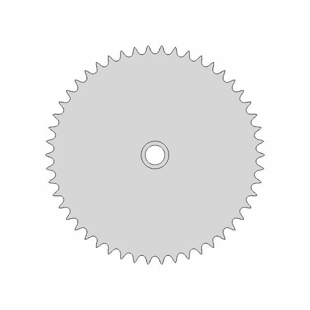 A Spur Gear - Standard Mechanical Component