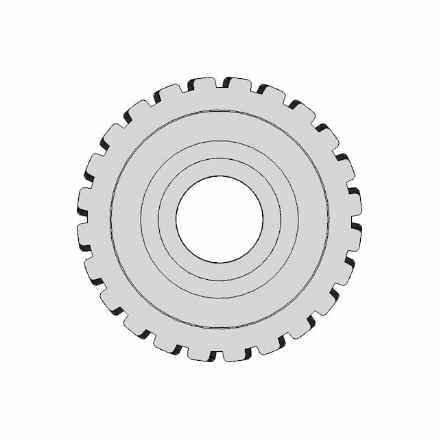 Animated. Worm Drive | High-Quality CAD Model