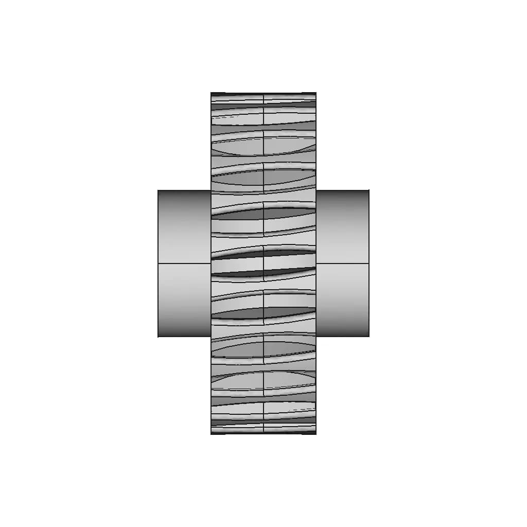 Animated. Worm Drive | High-Quality CAD Model_0_90_degree_snapshot