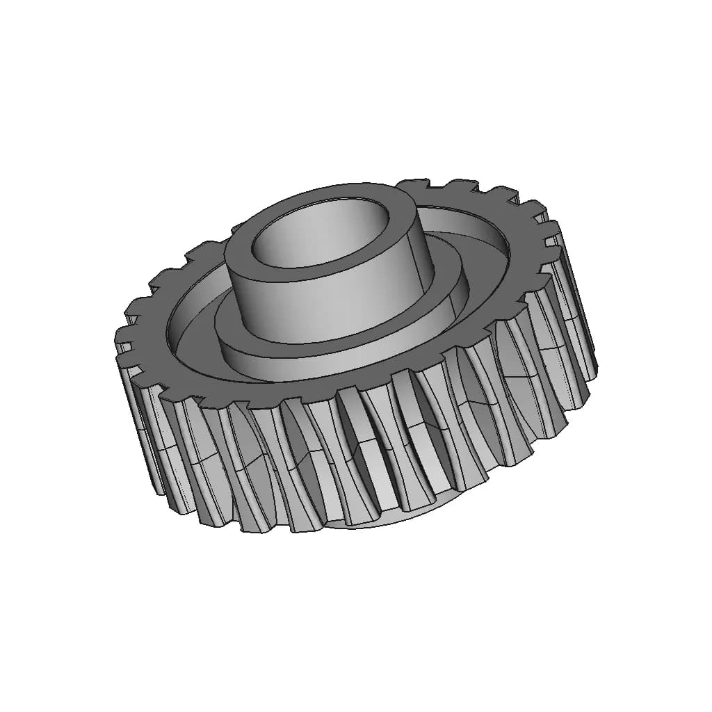 Animated. Worm Drive | High-Quality CAD Model_60_30_degree_snapshot