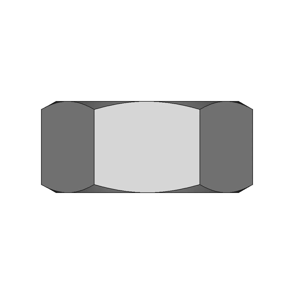 Threaded Hex Nut | 3D Engineering Design File_270_0_degree_snapshot