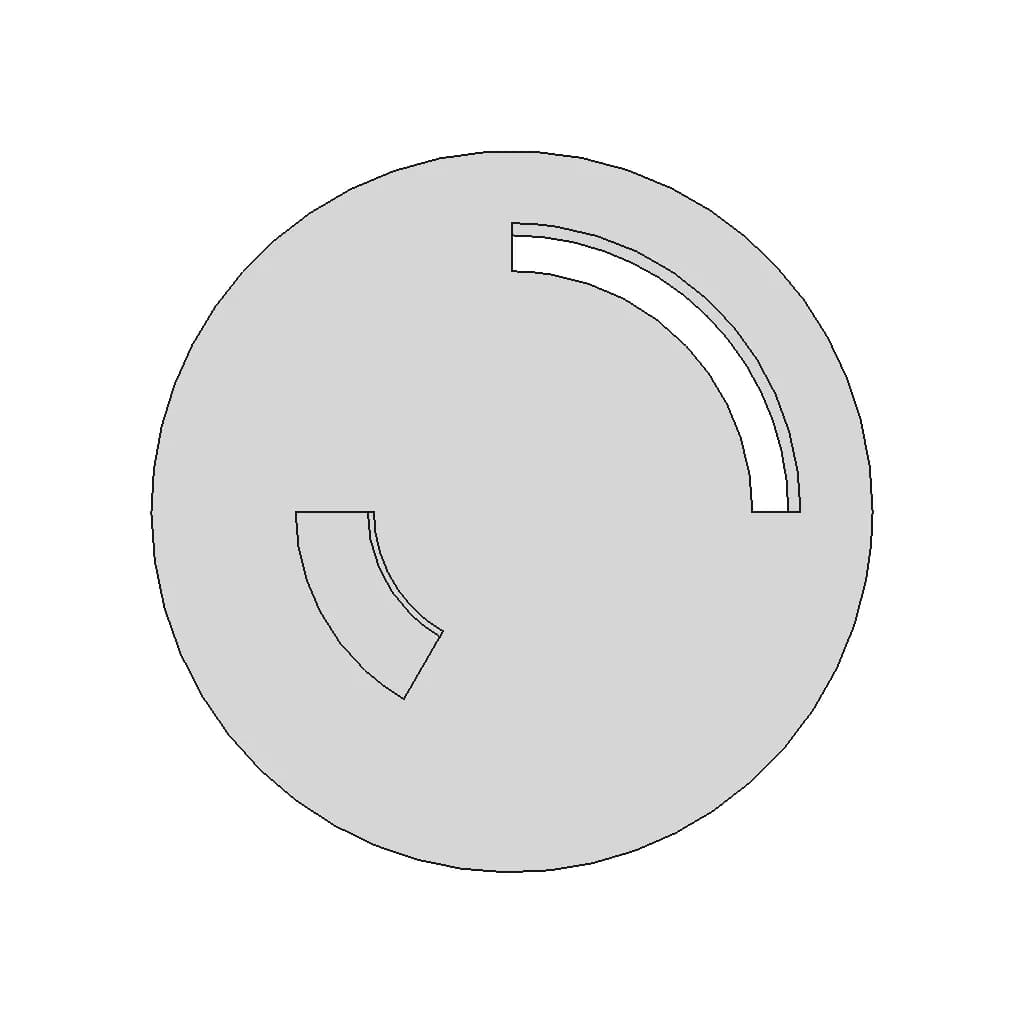 Asymmetrical Cam Or Rotary Component Design | High-Quality CAD Model_0_0_degree_snapshot