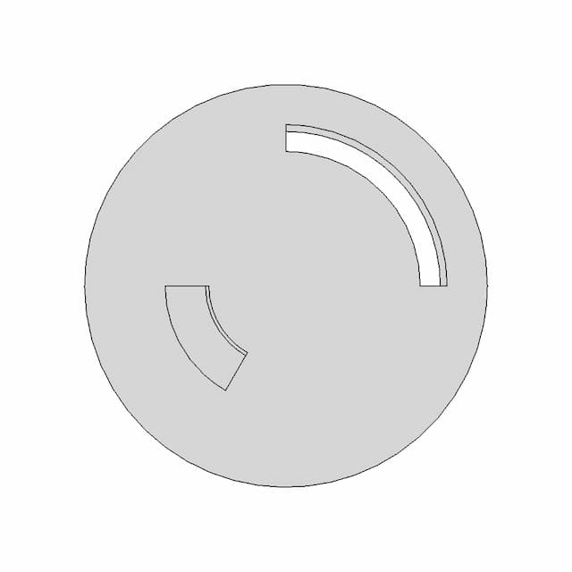 Asymmetrical Cam Or Rotary Component Design | High-Quality CAD Model