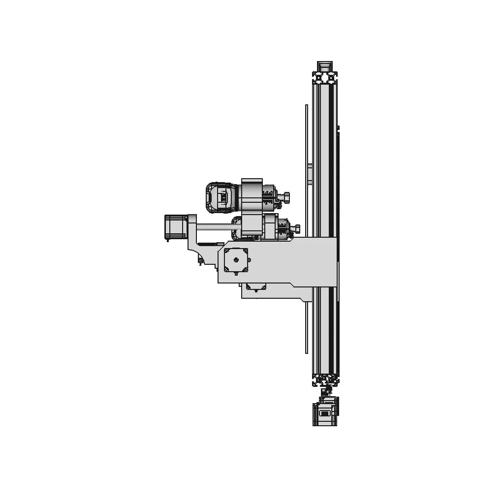 Cnc Router - Standard Mechanical Component_90_0_degree_snapshot