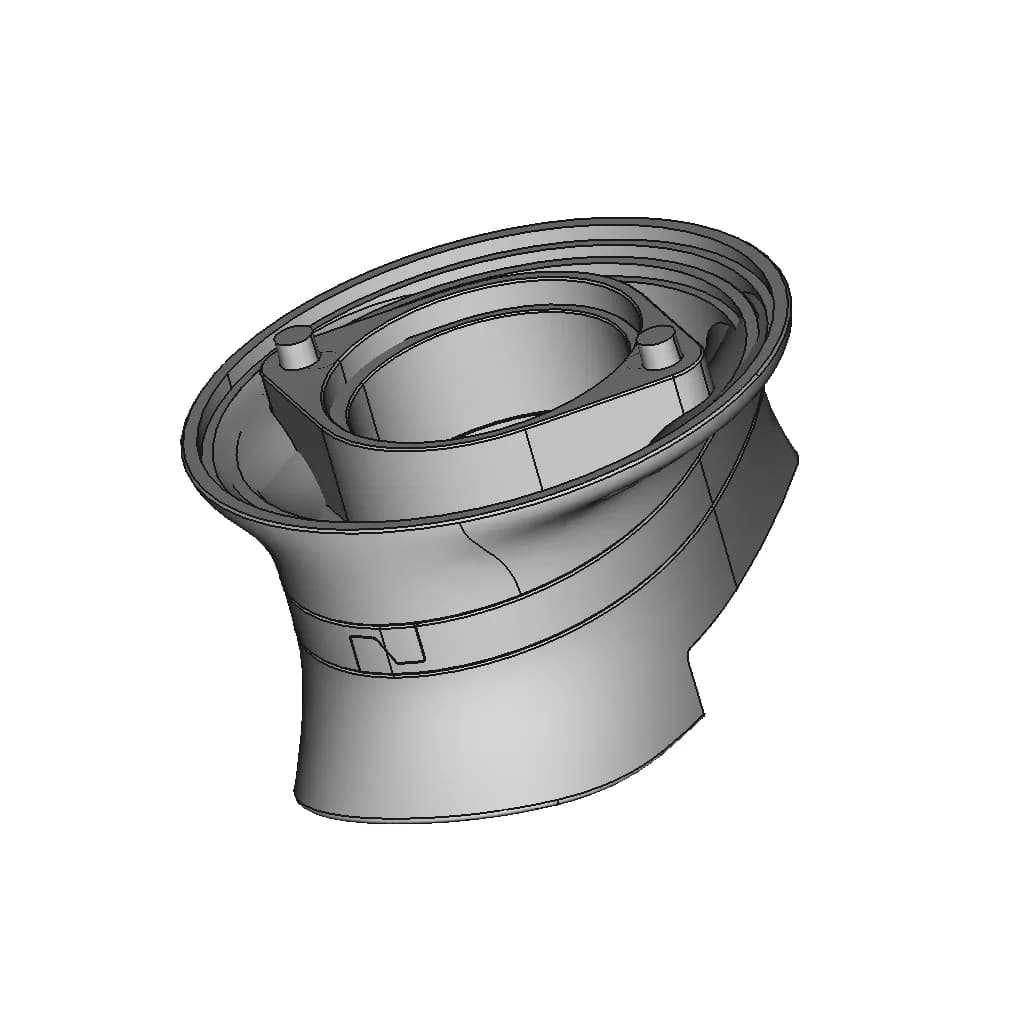 Avian Falcon Headset Spacers - Downloadable CAD Representation_60_30_degree_snapshot