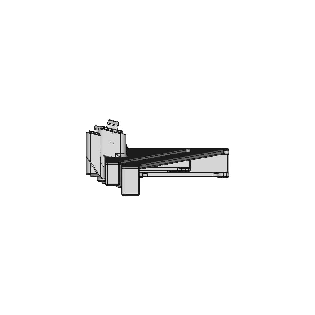 W201/190E Phone Holder + Charger Ports - Standard Mechanical Component_0_270_degree_snapshot