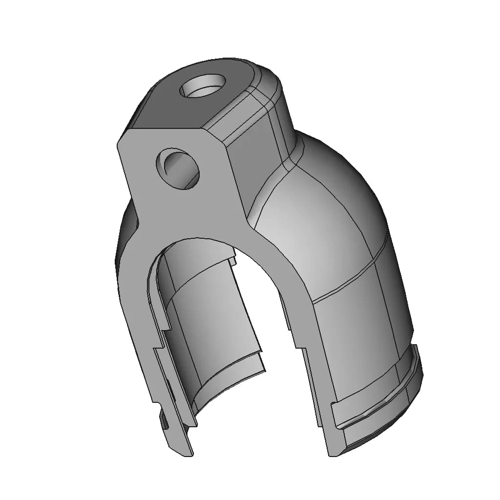 Celestron Microscope Mount Adapter | High-Quality CAD Model_60_30_degree_snapshot
