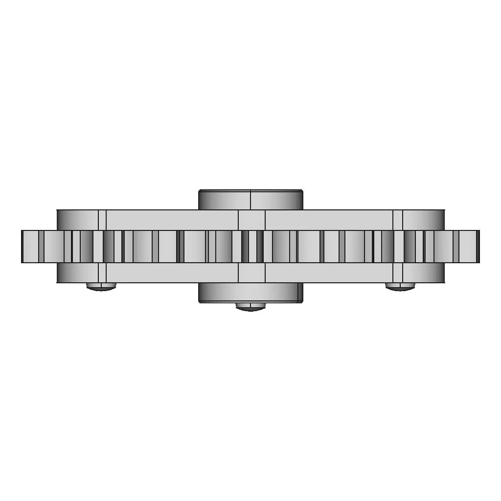 Geared Fidget Spinner | High-Quality CAD Model_0_0_degree_snapshot