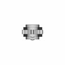 Geared Fidget Spinner | High-Quality CAD Model_0_90_degree_snapshot