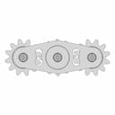 Geared Fidget Spinner | High-Quality CAD Model_270_0_degree_snapshot