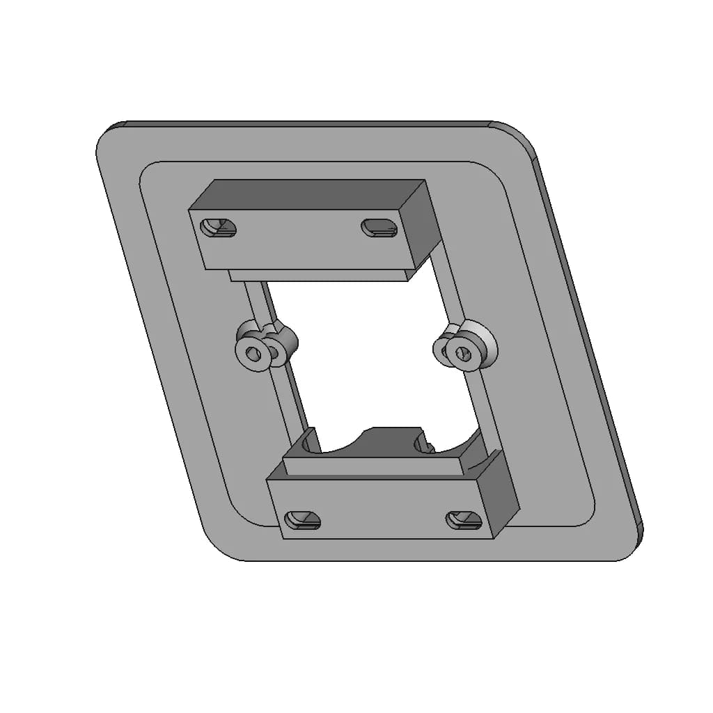 Wall Mount For Smart Switch | 3D Engineering Design File_60_30_degree_snapshot