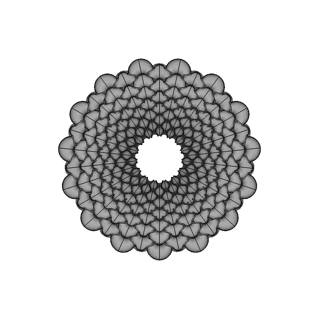 3D Print Design - Complex Profile - Standard Mechanical Component_270_0_degree_snapshot