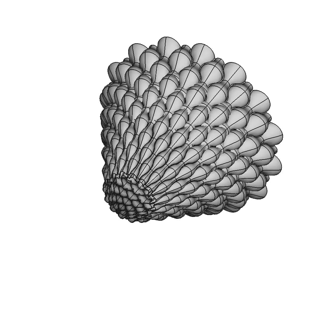 3D Print Design - Complex Profile - Standard Mechanical Component_60_30_degree_snapshot