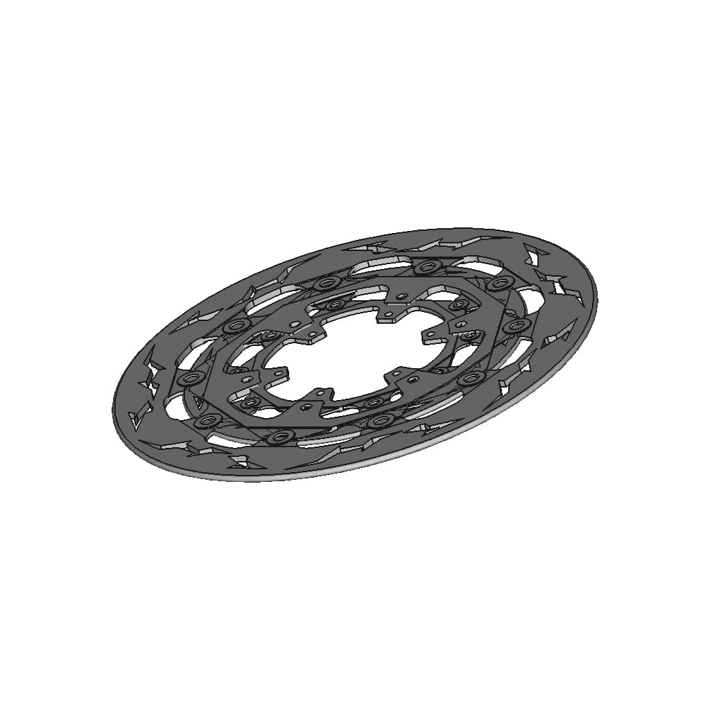 Ktm 690 Smcr Front Brake Rotor - Downloadable CAD Representation_60_30_degree_snapshot