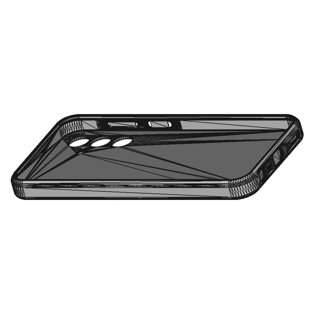 Samsung Galaxy A15 Case - Downloadable CAD Representation_60_30_degree_snapshot