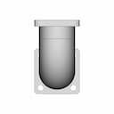 Pipe With Flange | 3D Engineering Design File_0_270_degree_snapshot