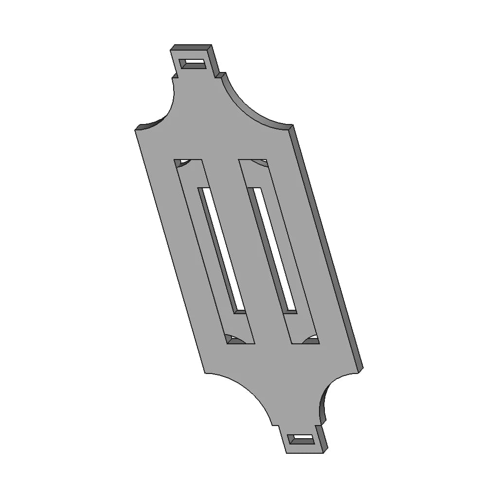 Blue Robotics Electronics Tray - Standard Mechanical Component_60_30_degree_snapshot