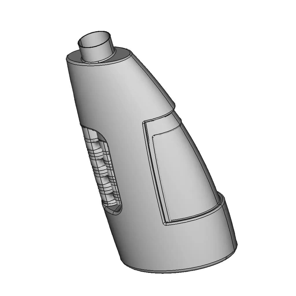 Milk Jug Design | High-Quality CAD Model_60_30_degree_snapshot