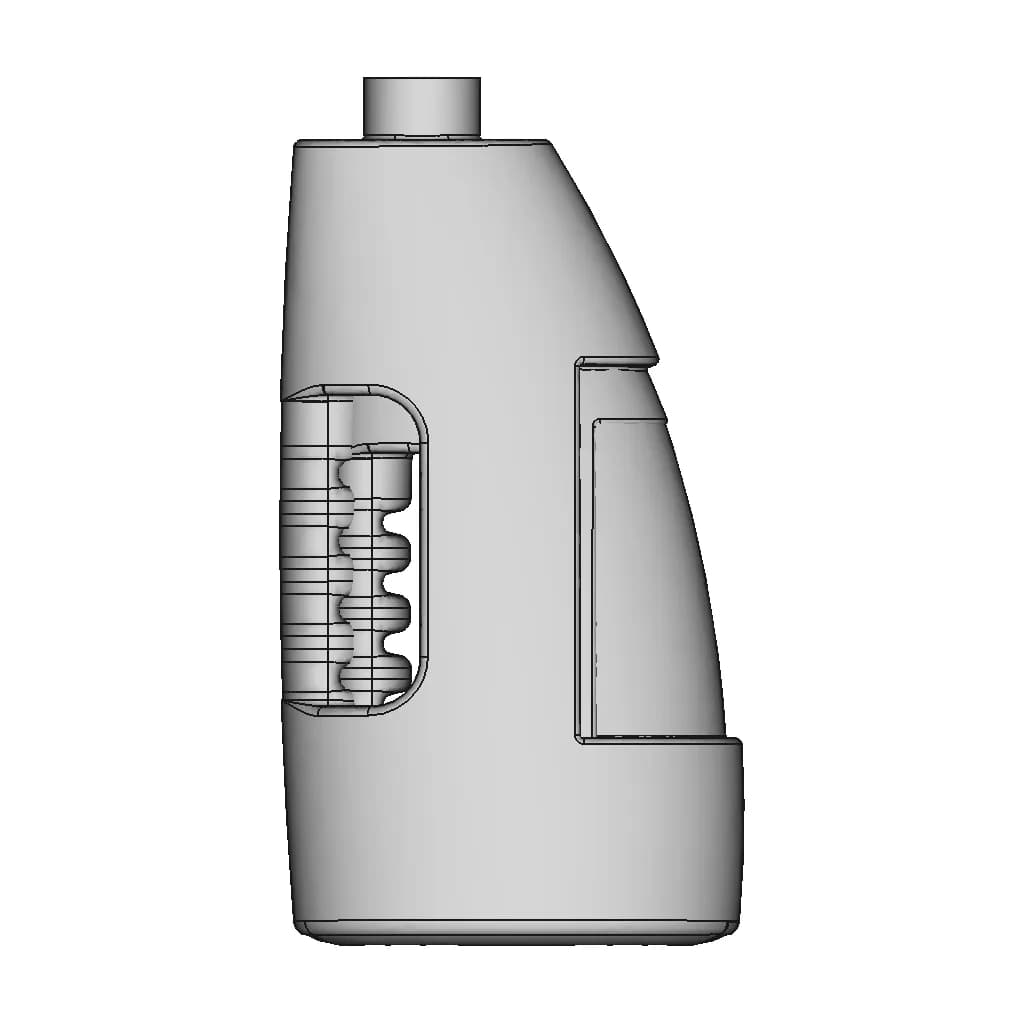 Milk Jug Design | High-Quality CAD Model_90_0_degree_snapshot