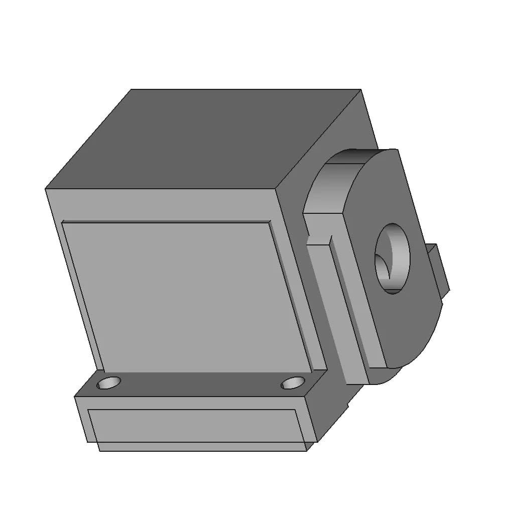Linear Bearing / Linear Sleeve Bearings | 3D Engineering Design File_60_30_degree_snapshot