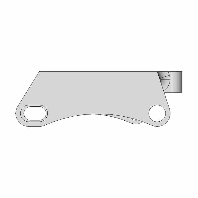 Simjack Ut Haptic Pedal Mount - Downloadable CAD Representation