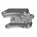 Simjack Ut Haptic Pedal Mount - Downloadable CAD Representation_60_30_degree_snapshot