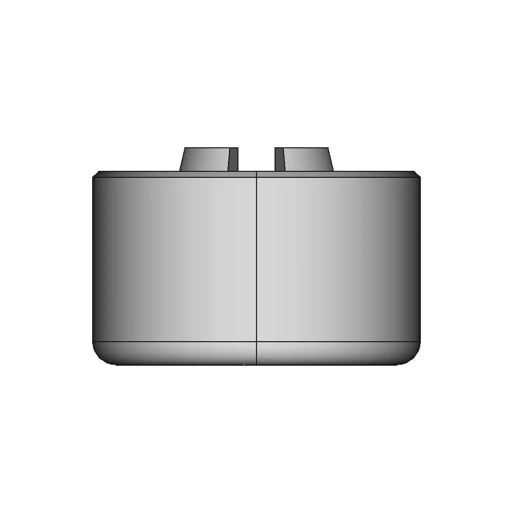 Replacement Cabinet / Pc Case Leg For Corsair Carbide Serie Spec-01 - Downloadable CAD Representation_0_0_degree_snapshot