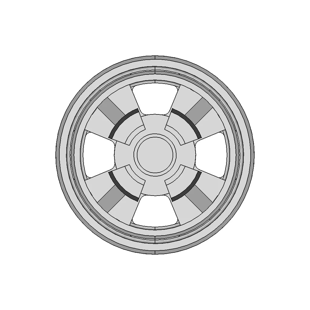 Replacement Cabinet / Pc Case Leg For Corsair Carbide Serie Spec-01 - Downloadable CAD Representation_270_0_degree_snapshot