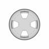 Replacement Cabinet / Pc Case Leg For Corsair Carbide Serie Spec-01 - Downloadable CAD Representation_90_0_degree_snapshot