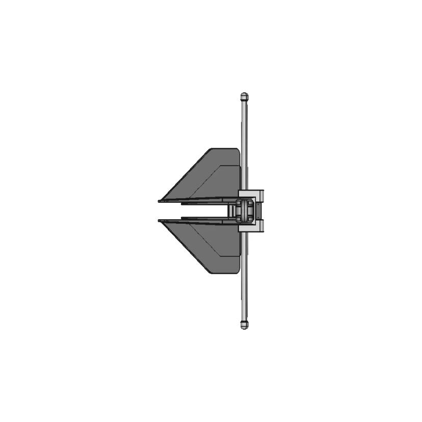 Anchor (Danforth Type 30Kg) | High-Quality CAD Model