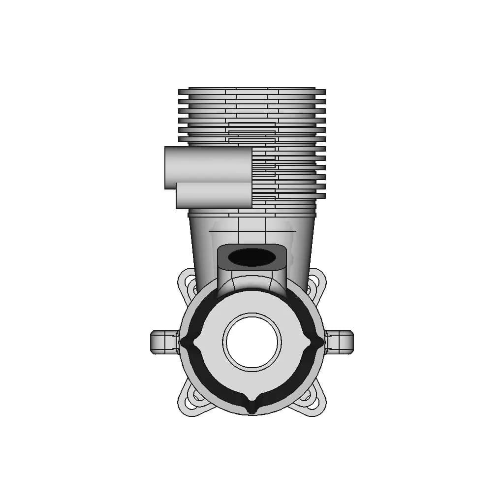 Modeling Engine Block - Standard Mechanical Component_90_0_degree_snapshot