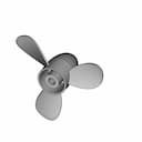Propeller 3-Blade | High-Quality CAD Model_60_30_degree_snapshot
