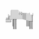 2000 Tacoma Lower Fuse Box Relocation Bracket - Downloadable CAD Representation_270_0_degree_snapshot