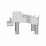 2000 Tacoma Lower Fuse Box Relocation Bracket - Downloadable CAD Representation_270_0_degree_snapshot