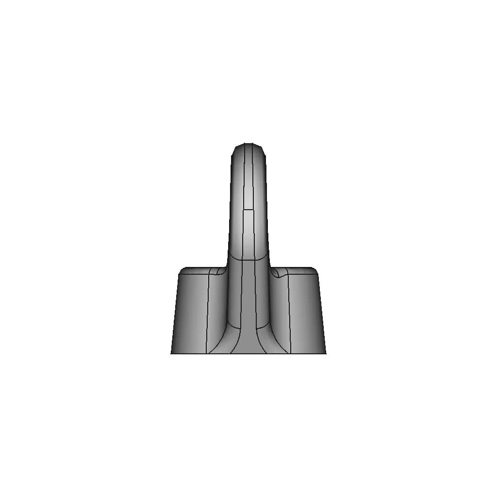 Wing Nut | High-Quality CAD Model_0_90_degree_snapshot