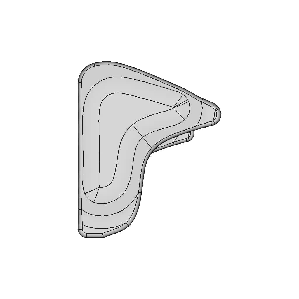 Nintendo Switch Extra Controller Set Cradle | High-Quality CAD Model_0_270_degree_snapshot
