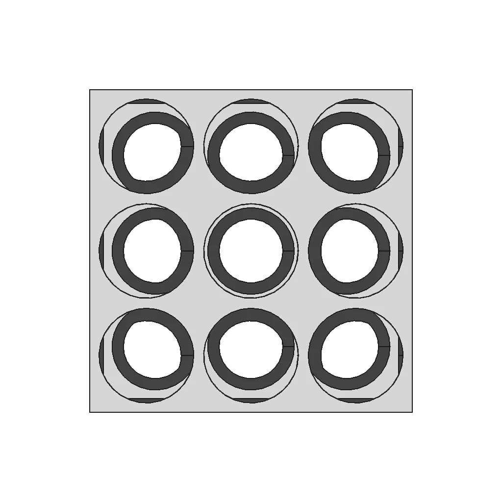 3D Printable - Tf25 Collet Storage Tray (Sr20 Swiss Collets) | 3D Engineering Design File_0_0_degree_snapshot
