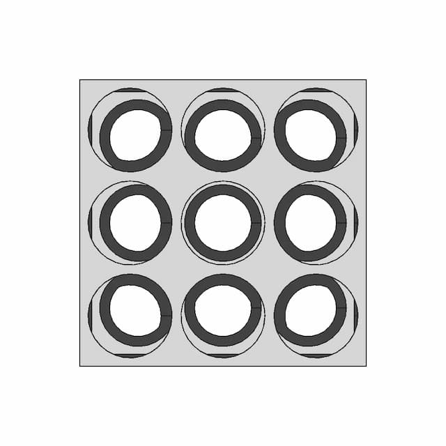 3D Printable - Tf25 Collet Storage Tray (Sr20 Swiss Collets) | 3D Engineering Design File