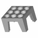 3D Printable - Tf25 Collet Storage Tray (Sr20 Swiss Collets) | 3D Engineering Design File_60_30_degree_snapshot