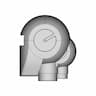 Humanoid Robot Head - Downloadable CAD Representation_0_90_degree_snapshot